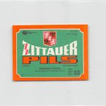 Zittau Brauerei Zittau Flaschenetikett keine AK! ngl 192.745