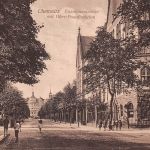 Chemnitz Enzmannstrasse mit Oberpostdirektion ngl 193.064