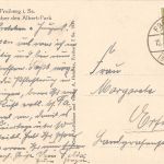 Freiberg (Sachsen) Blick über den Albertpark gl1932 193.212