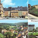 Mittweida in Sachsen Mehrbildkarte gl1987 193.355