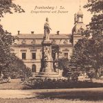 Frankenberg i.S. Kriegerdenkmal und Postamt ngl 193.377