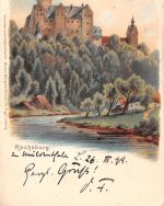 Rochsburg a. d. Mulde Litho Schloß ngl 193.471