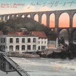 Rochsburg a. d. Mulde Göhrner Eisenbahnbrücke ngl 193.476