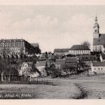 Wechselburg Schloß mit Kirche ngl 193.489