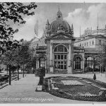 Wiesbaden Kochbrunnen mit Konzertgarten feldpgl1941 193.585
