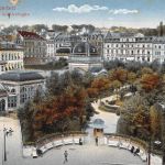 Wiesbaden Kochbrunnen mit Anlagen gl1923 193.586