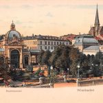 Wiesbaden Kochbrunnen Litho ngl 193.588