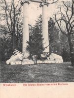 Wiesbaden Die letzten Säulen vom alten Kurhaus gl1905 193.652