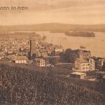 Rüdesheim a. Rhein Panorama Belgische Feldpost feldpgl1921 193.779