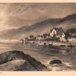 Assmannshausen a. Rhein Panorama Künstlerkarte gl1932 193.845