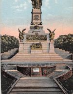 Rüdesheim a. Rhein Nationaldenkmal mit Spruch ngl 193.872