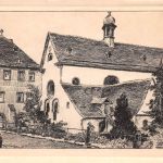 Erbach im Rheingau Klosterkirche und Abtsbau Künstlerkarte sign. ngl 193.971