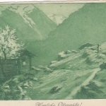 Ostern-Wünsche mit Berglandschaft gl1927 E6218