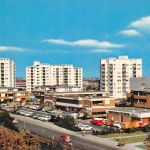 Eschborn Rathausplatz mit Wohnanlagen gl1974 194.046