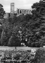Königstein im Taunus Anlagen mit Burg gl1959 194.098