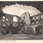 Königstein im Taunus Ruine Blick in den Hof gl1930 194.099