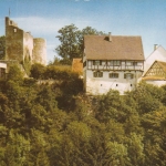 Burg Derneck im großen Lautertal nahe Hayingen ngl E6344