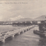 Genève, Pont du Mont-Blanc et Ile de Rousseau gl1913 E6380