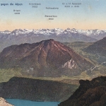 Pilatus, Aussicht gegen die Alpen ngl E6382