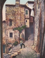 Gandria, Lago di Lugano, Un vicolo ngl E6387