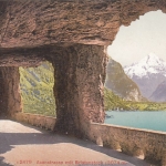 Axenstrasse, Vierwaldstättersee, mit Bristenstock ngl E6391