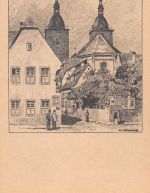 Fulda Federzeichnung Dr.Otto Ubbelohde Nr. 11 ngl 194.645
