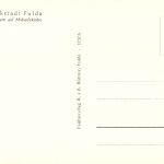 Fulda Blick vom Dom auf Michaelskirche ngl 194.675