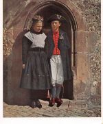 Schlitz/Hessen Schlitzerländer Brautpaar ngl 194.701