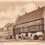 Hanau Rathaus mit Brunnen ngl 194.842