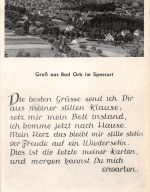 Bad Orb Panorama mit Spruch gl1952 195.000