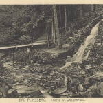 Bad Flinsberg/Isergebirge, Partie am Wasserfall ngl E6458