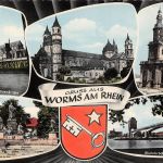 Worms a.Rh. Mehrbildkarte ngl 195.314
