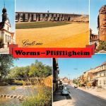 Worms a.Rh.-Pfiffligheim Mehrbildkarte ngl 195.322