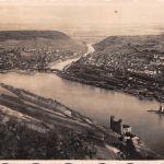 Bingen Blick von der Rossel gl1937 195.334