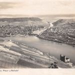 Bingen Blick von der Rössel gl1930 195.345