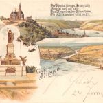 Bingen am Rhein Litho Mehrbildkarte gl1897 195.392