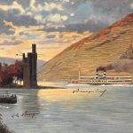 Bingen am Rhein Mäuseturm Ruine Ehrenfels gl1907 195.395