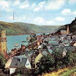 Oberwesel am Rhein Panorama gl1963 195.486