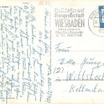 Oberwesel am Rhein Panorama gl1963 195.486