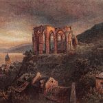 Bacharach am Rhein Wernerkapelle Künstlerkarte gl1921 195.517
