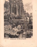Bacharach am Rhein Wernerkapelle Künstlerkarte ngl 195.521