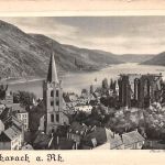 Bacharach am Rhein Panorama gl1937 195.529
