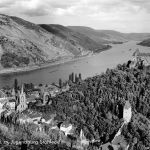 Bacharach am Rhein Panorama gl1957 195.541