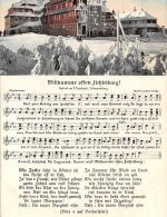 Oberwiesenthal Fichtelberg Neues Fichtelberghaus mit Liedtext ngl 195.759