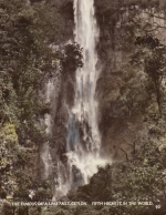 CL Sri Lanka, The famous Diyalume Falls glum 1950? E6584