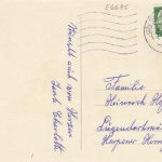 Ostern-Wünsche mit Häschen-Quartett gl1958 E6685