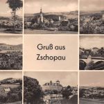 Zschopau i.Sa. Mehrbildkarte ngl 195.970