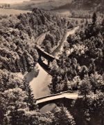 Wolkenstein i.Erzgeb. Blick von der Brückenklippe gl1964 195.992