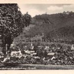Erdmannsdorf mit Augustusburg im Erzgebirge Panorama gl1955 196.081