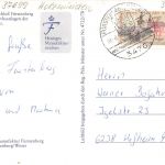 Fürstenberg (Weser) Blick auf Schloß gl1986 196.189